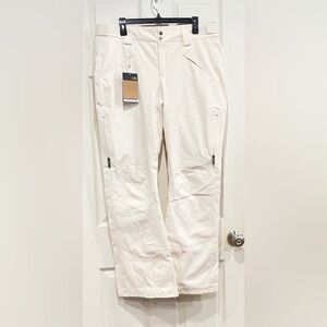 The North Face Women's XL Lenado Pants Cream NWT Ski Snowboard Insulated